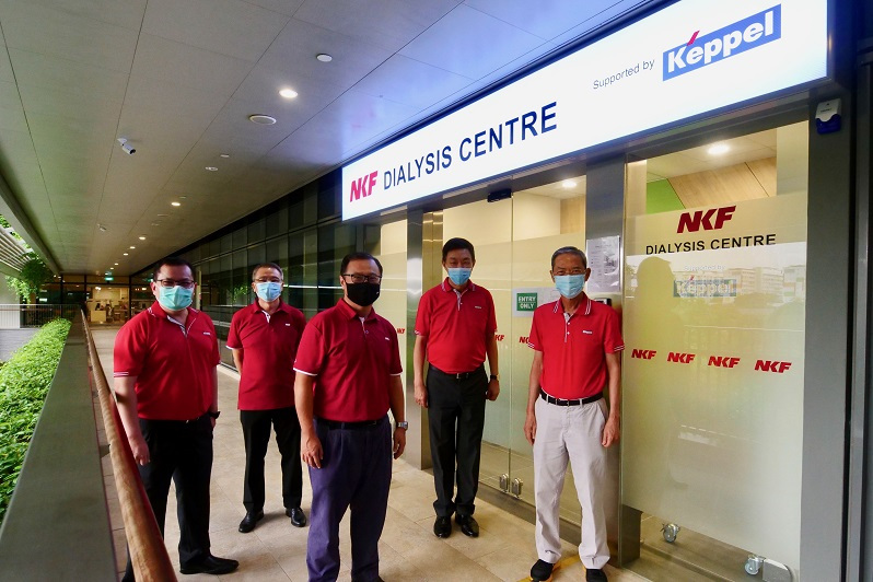 The co-located NKF Dialysis Centre supported by Keppel in Yishun Community Hospital is the first-of-its-kind offering fully integrated and seamless dialysis care for both haemodialysis and peritoneal dialysis patients.