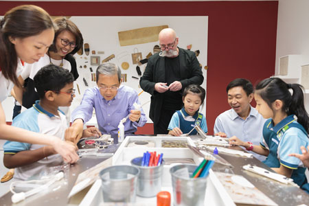 Touching lives through art education